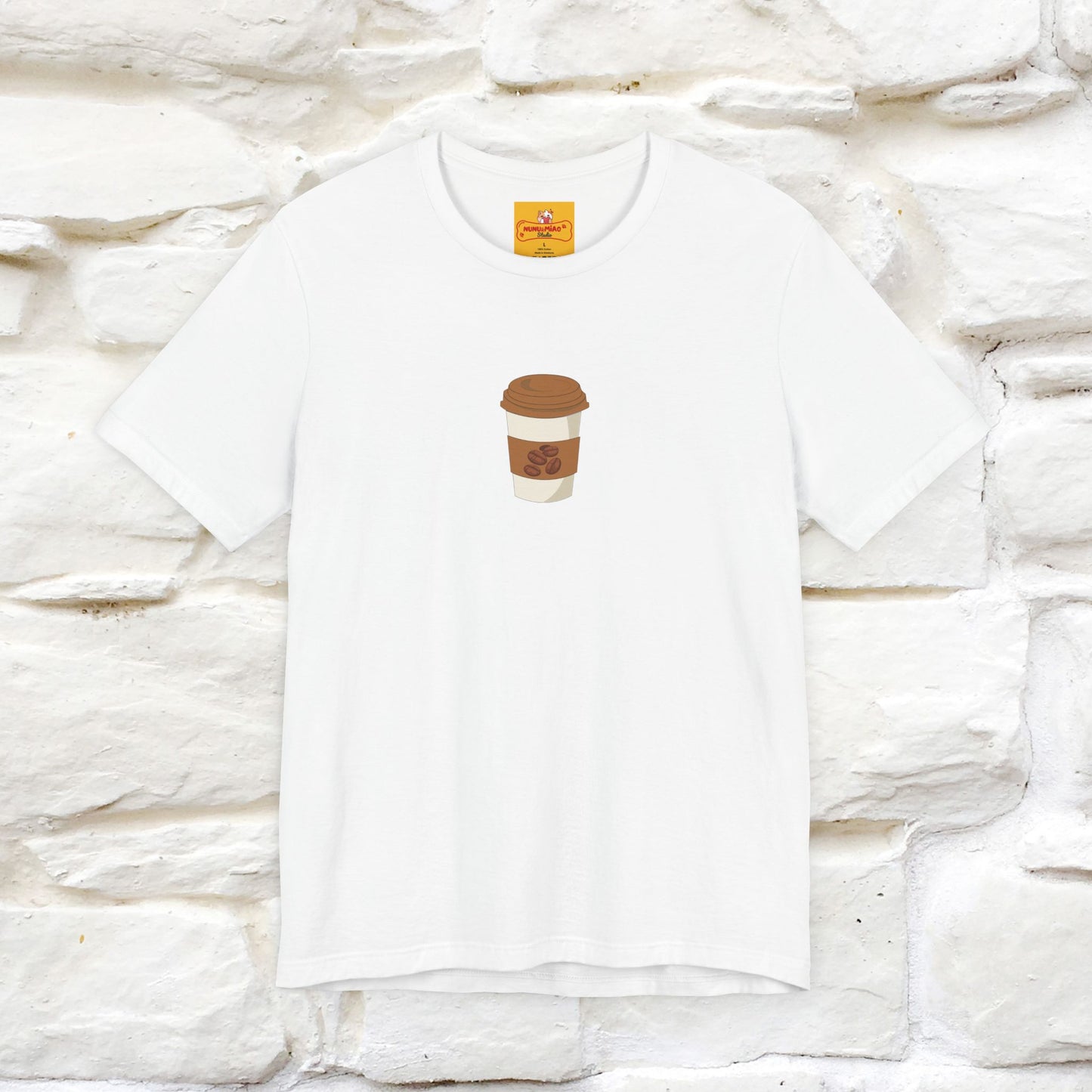 "Where Is My Coffe?" Cat T-Shirt | Front & Back Design | Nunu&Miao Studio