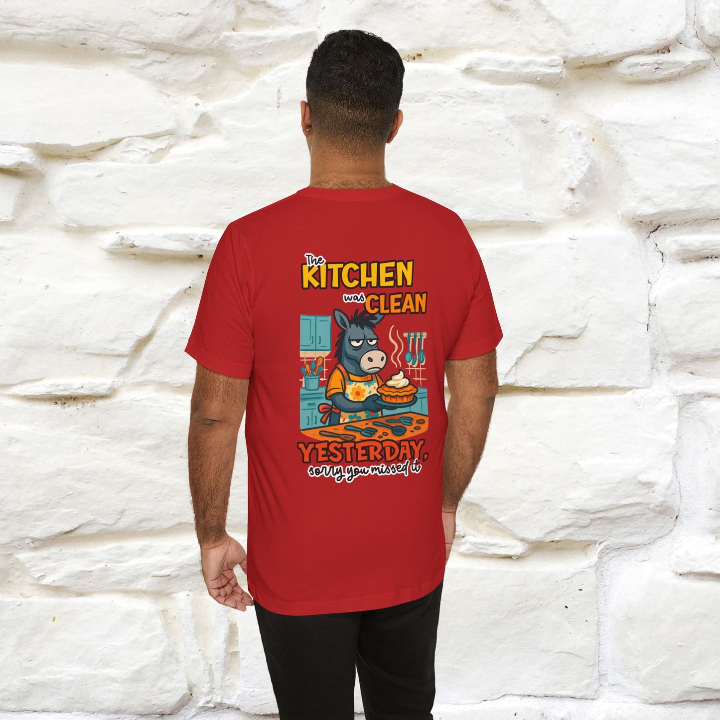 "The Kitchen Was Clean... " |Funny T-Shirt | Nunu&Miao Studio - Nunu&Miao Studio