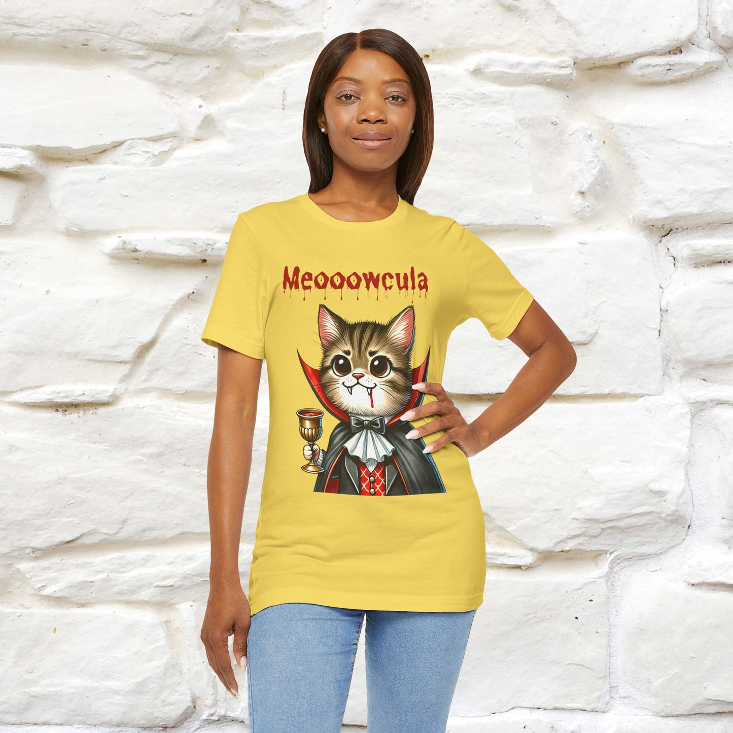 "Meooowcula" Cat T-shirt |Nunu&Miao Studio - Nunu&Miao Studio