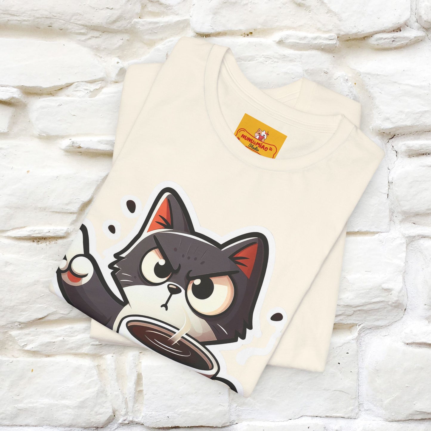 ''What !'' | Cat T-Shirt  | Nunu&Miao Studio - Nunu&Miao Studio