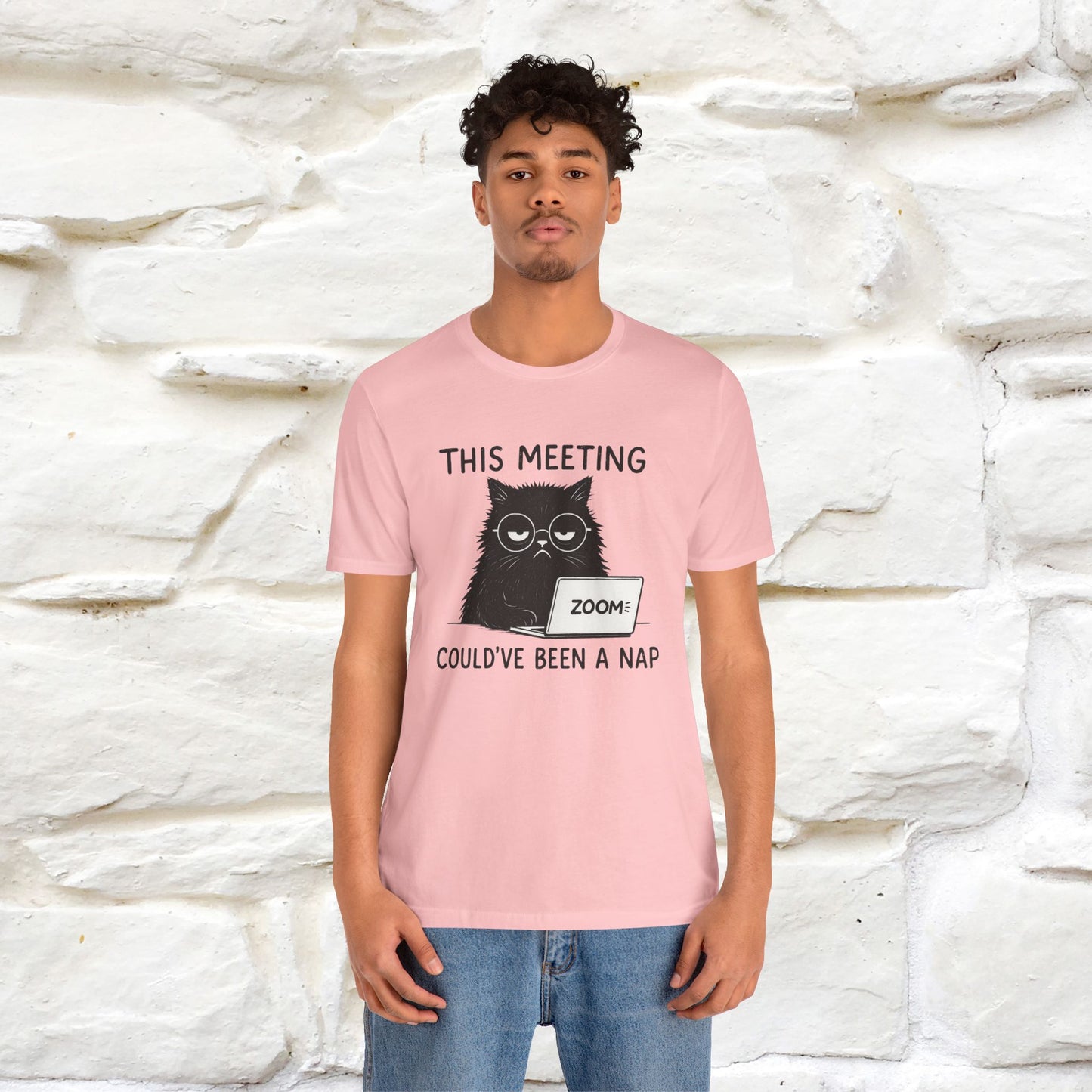 "This Meeting Could've Been a Nap" | Sarcastic Cat T-Shirt | Nunu&Miao Studio - Nunu&Miao Studio