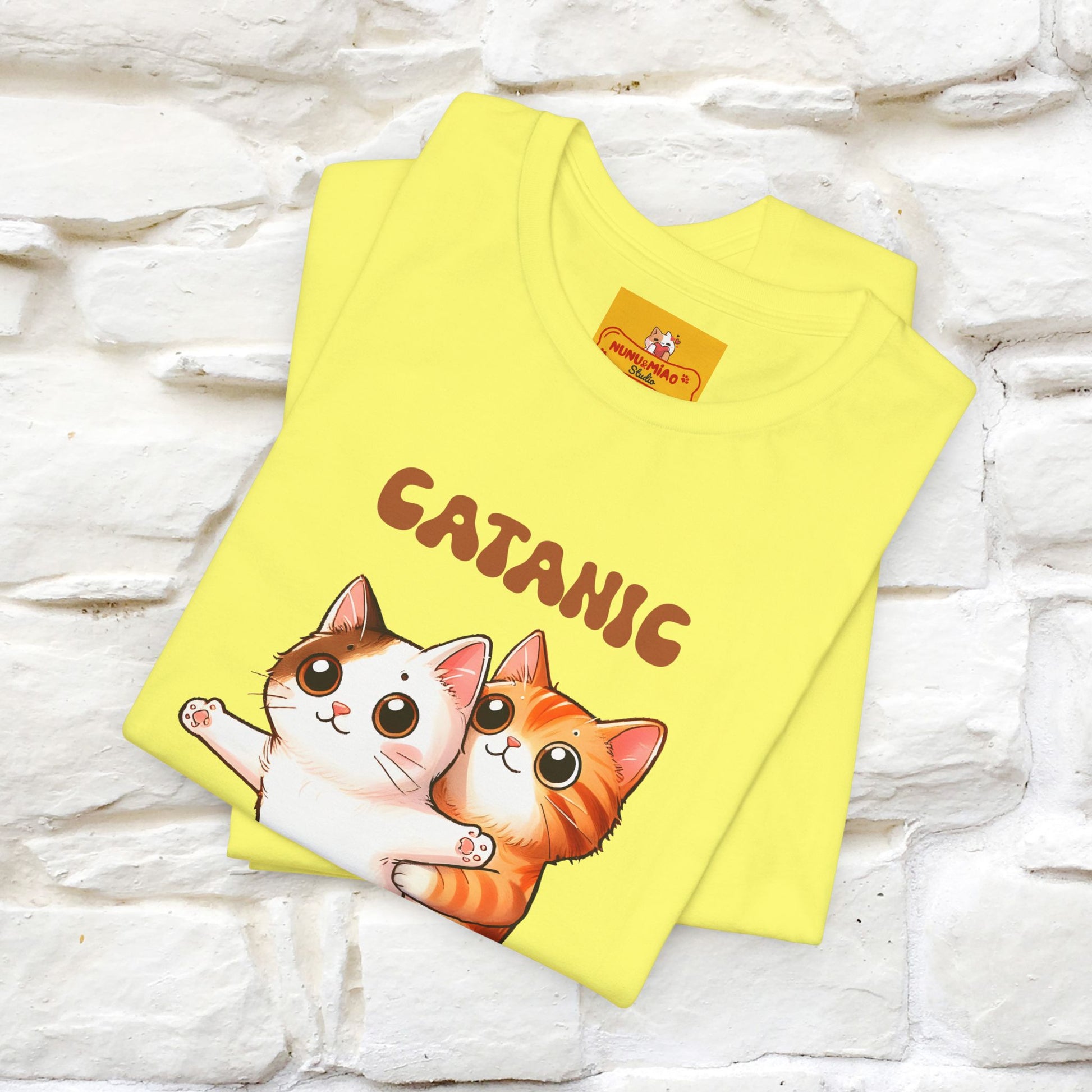 ''Catanic'' Cat T-Shirt | Nunu&Miao Studio - Nunu&Miao Studio