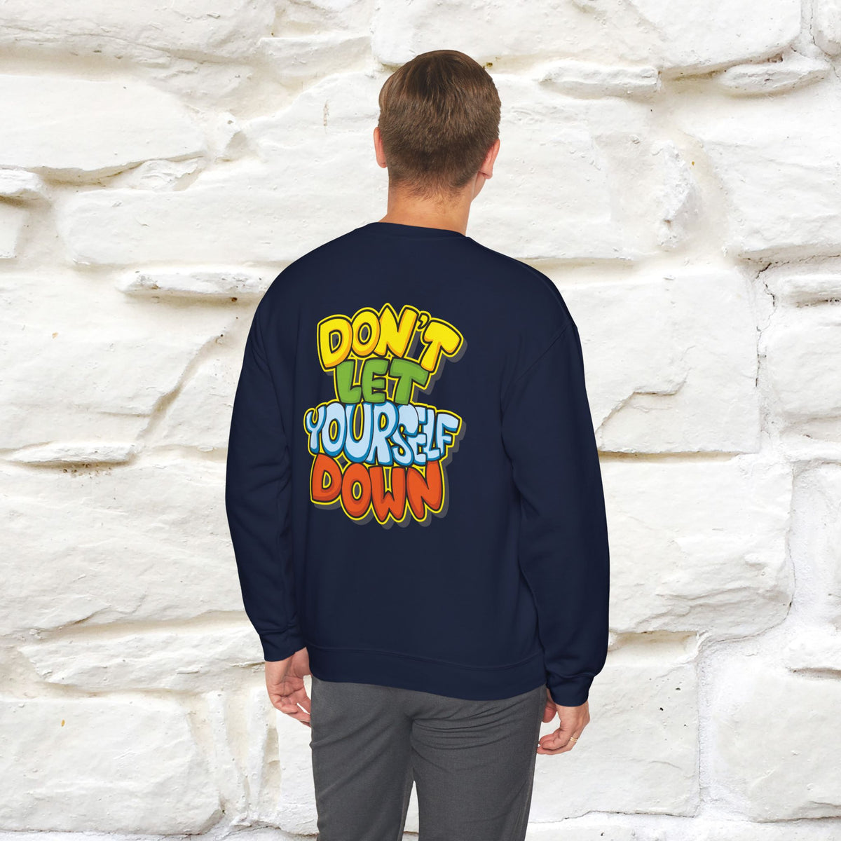 ''Don't Let Yourself Down.'' | Cute Cat Sweatshirt | Nunu&Miao Studio