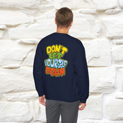 ''Don't Let Yourself Down.'' | Cute Cat Sweatshirt | Nunu&Miao Studio