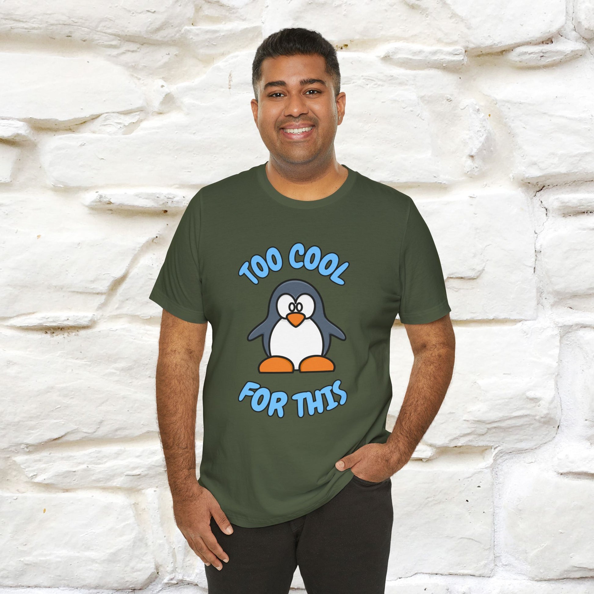 ''Too Cool For This" |Cat T-Shirt | Nunu&Miao Studio - Nunu&Miao Studio