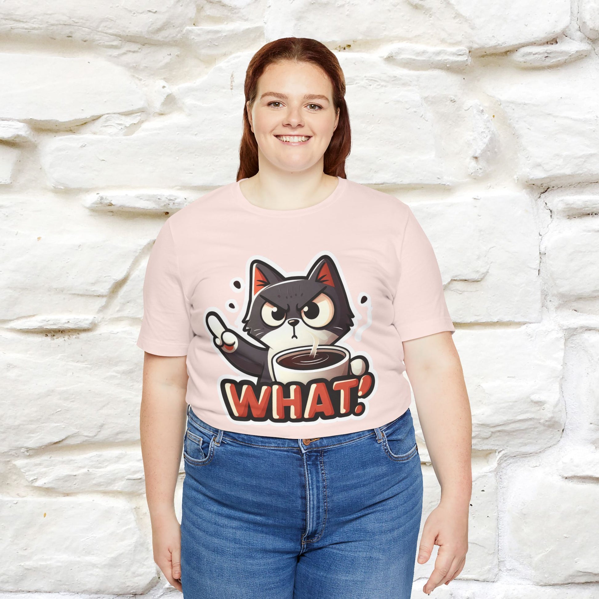 ''What !'' | Cat T-Shirt  | Nunu&Miao Studio - Nunu&Miao Studio