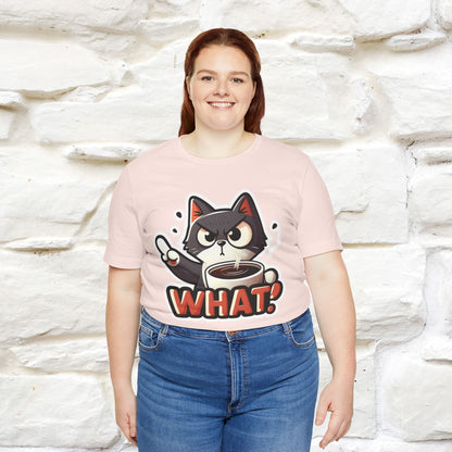 ''What !'' | Cat T-Shirt  | Nunu&Miao Studio - Nunu&Miao Studio