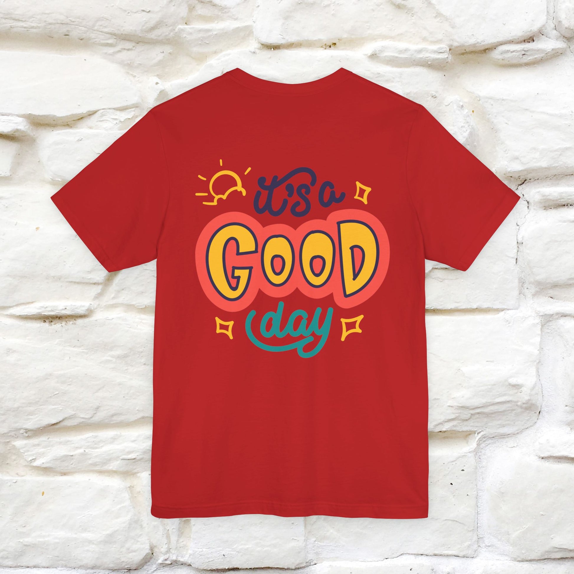 ""It's A Good Day" Cat T-Shirt| Front & Back Design | Nunu&Miao Studio - Nunu&Miao Studio