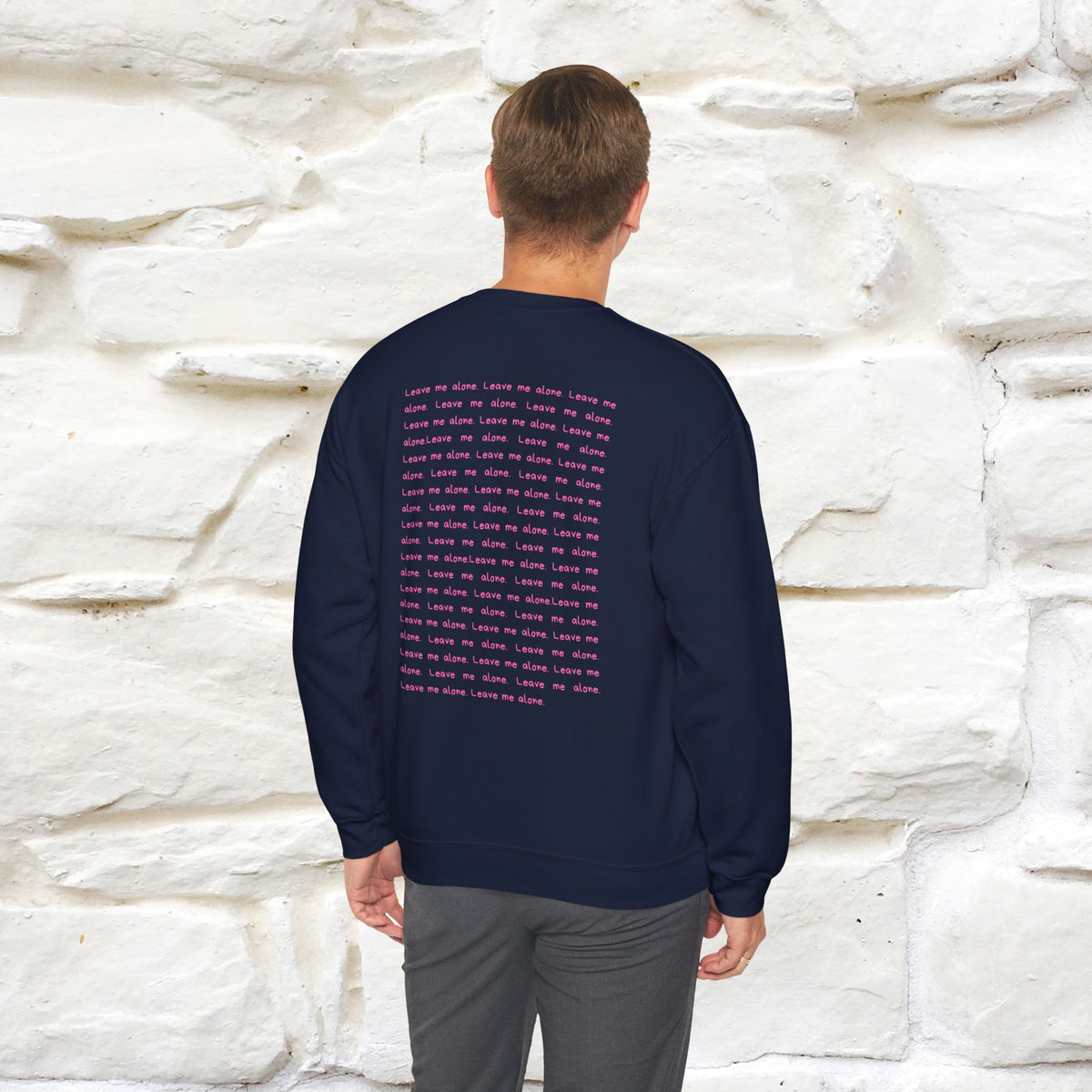 ''Leave Me Alone'' |Cat Sweatshirt | Nunu&Miao Studio