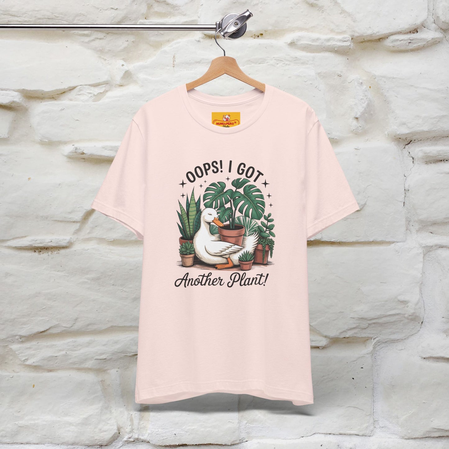 "Oops! I Got Another Plant" Plant T-shirt |Nunu&Miao Studio - Nunu&Miao Studio