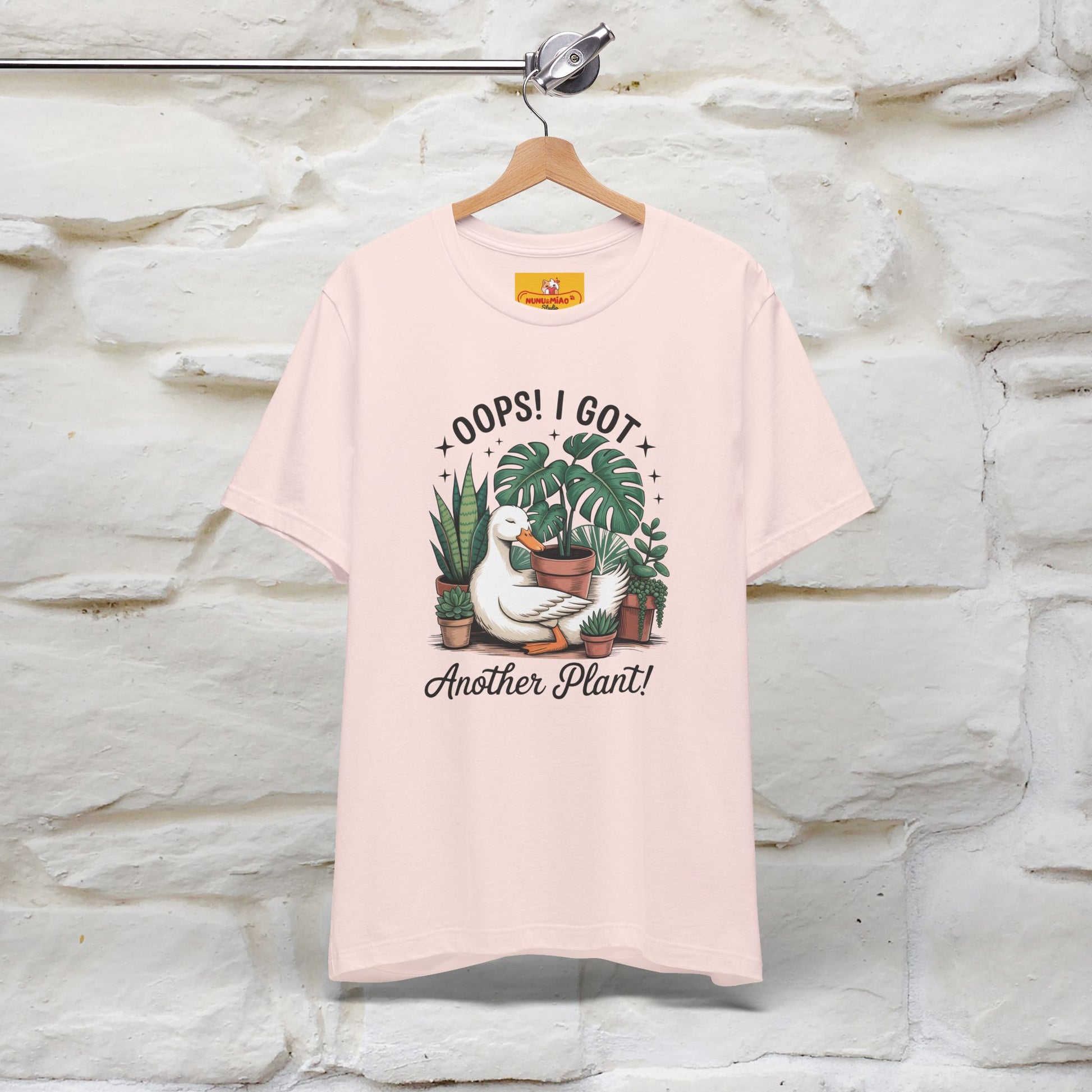 "Oops! I Got Another Plant" Plant T-shirt |Nunu&Miao Studio - Nunu&Miao Studio