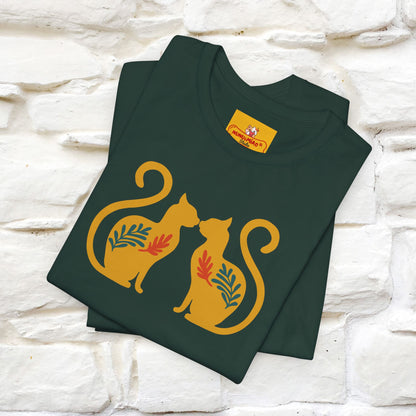 ''Power'' | Cat T-Shirt Front and Back Design | Nunu&Miao Studio - Nunu&Miao Studio