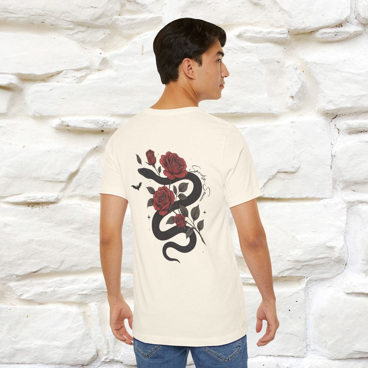 "The Rose and The Snake " Halloween T-shirt |Nunu&Miao Studio
