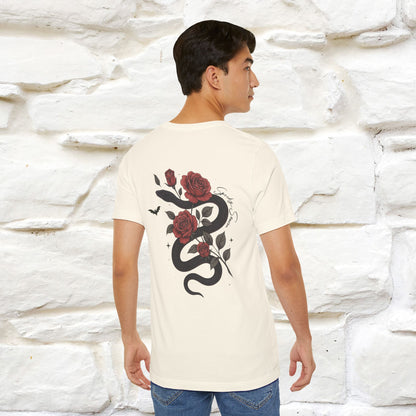 "The Rose and The Snake " Halloween T-shirt |Nunu&Miao Studio