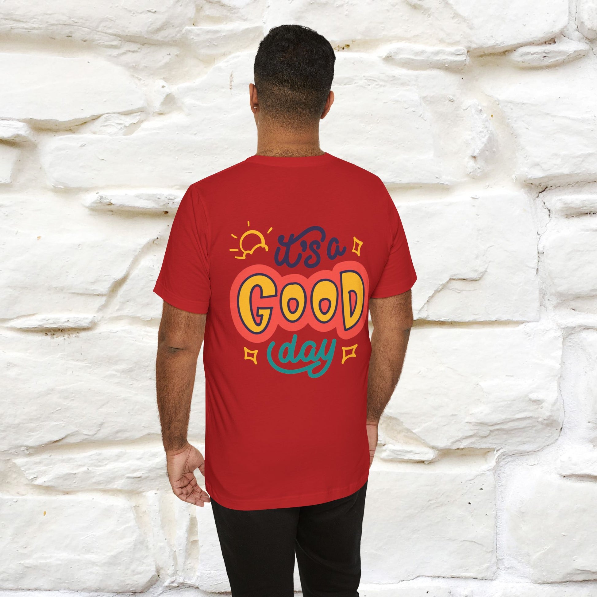 ""It's A Good Day" Cat T-Shirt| Front & Back Design | Nunu&Miao Studio - Nunu&Miao Studio