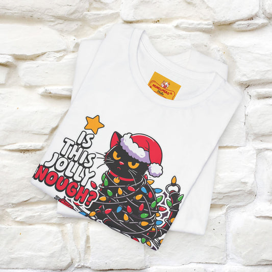 “Is This Jolly Enough?” | Cat T-Shirt | Nunu&Miao Studio