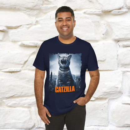 Catzilla T-Shirt | Cat T-Shirt | Nunu&Miao Studio - Nunu&Miao Studio