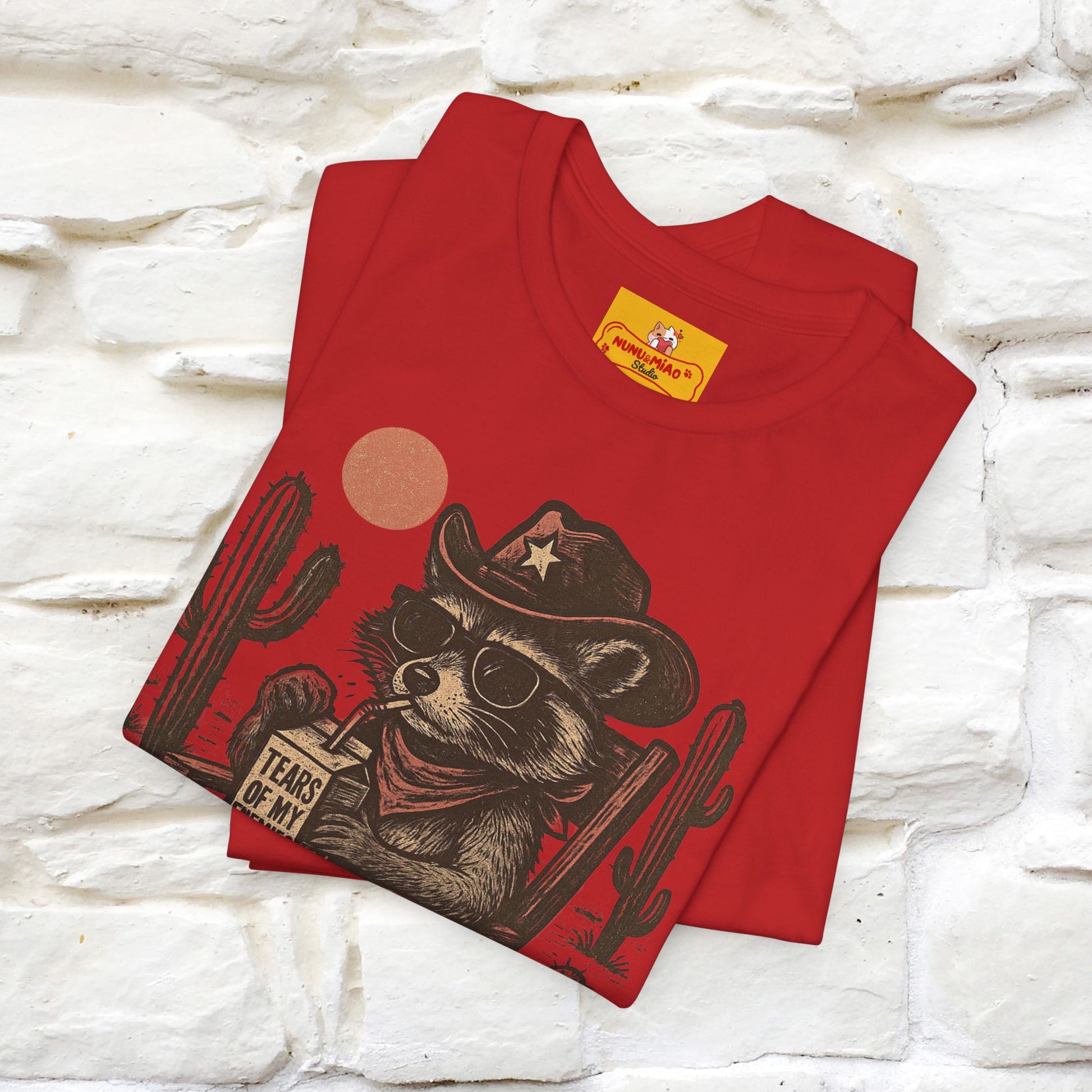 "Tears Of My Enemies" Cat T-shirt |Nunu&Miao Studio - Nunu&Miao Studio