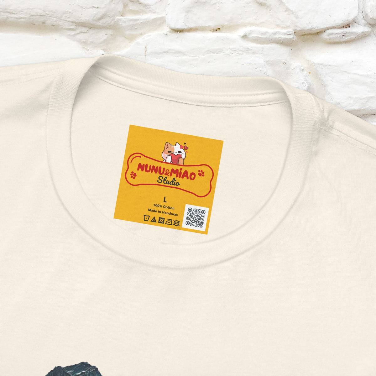 “Miaoolight.” | Cat T-Shirt | Front & Back Design | Nunu&Miao Studio