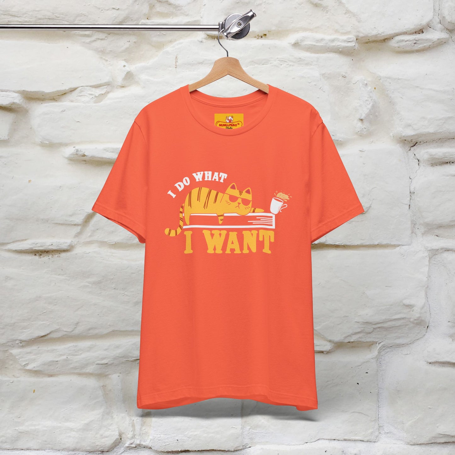"I Do What I Want" Cat T-Shirt | Nunu & Miao Studio - Nunu&Miao Studio