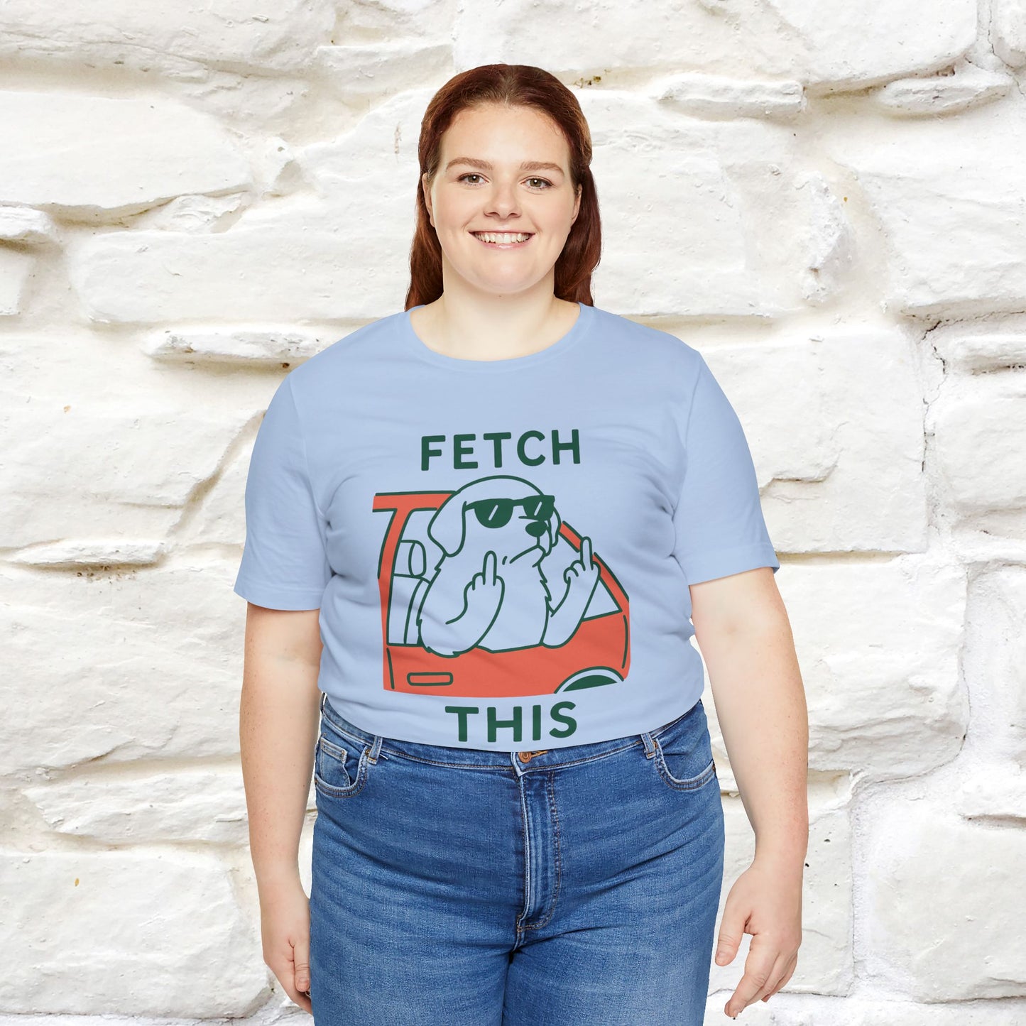 "Fetch This" Funny Dog T-shirt |Nunu&Miao Studio - Nunu&Miao Studio