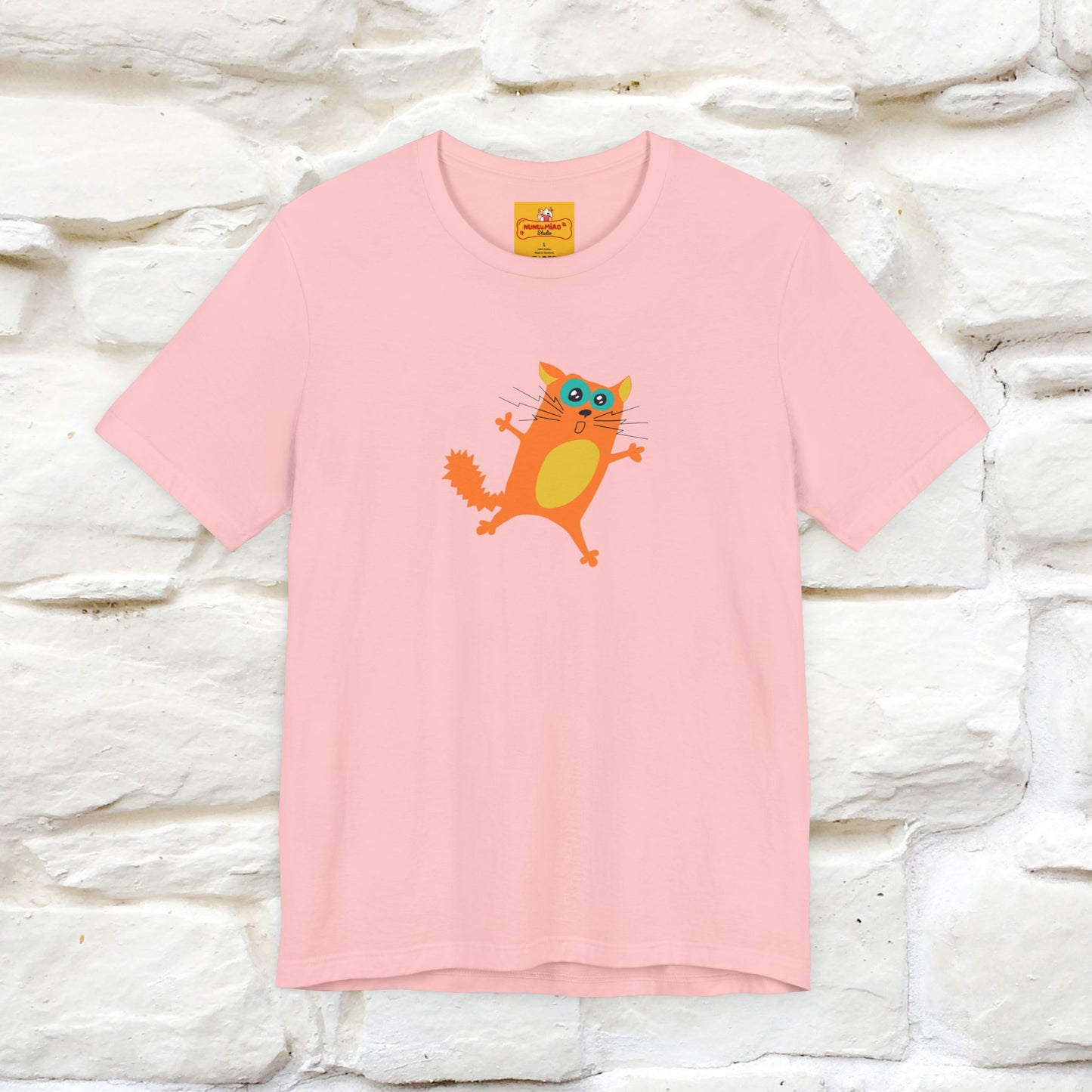 "It Always Seems Impossible Until It’s Done" Cat T-Shirt| Front & Back Design | Nunu&Miao Studio - Nunu&Miao Studio