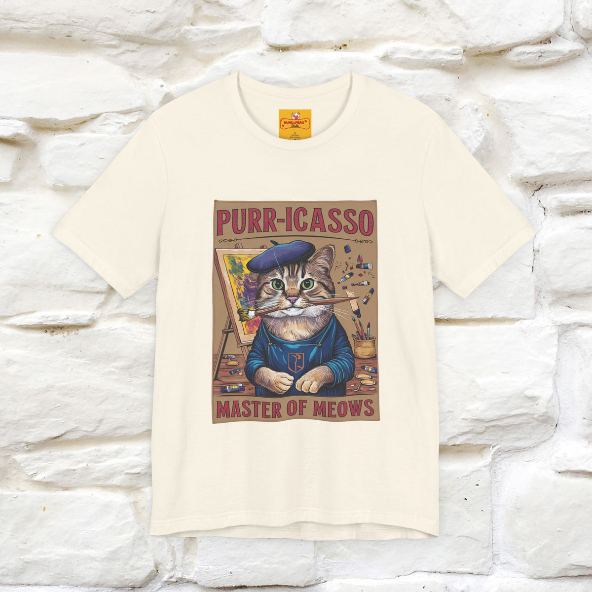 ''Purr-Icasso Masters Of Meows'' | CatT-Shirt | Nunu&Miao Studio