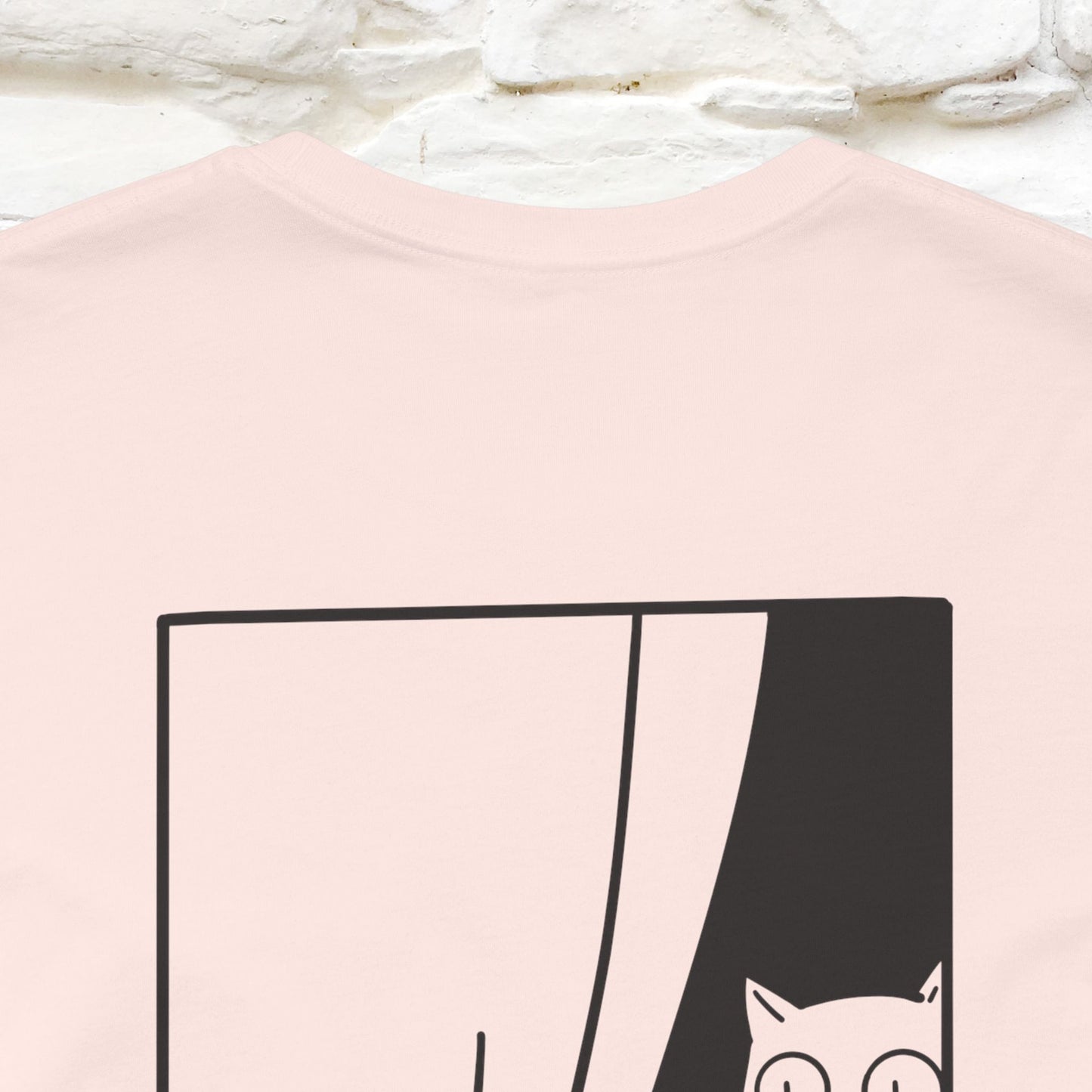 “Don’t trust atoms… they make up everything.” |  Cat T-Shirt | Front & Back Design | Nunu&Miao Studio