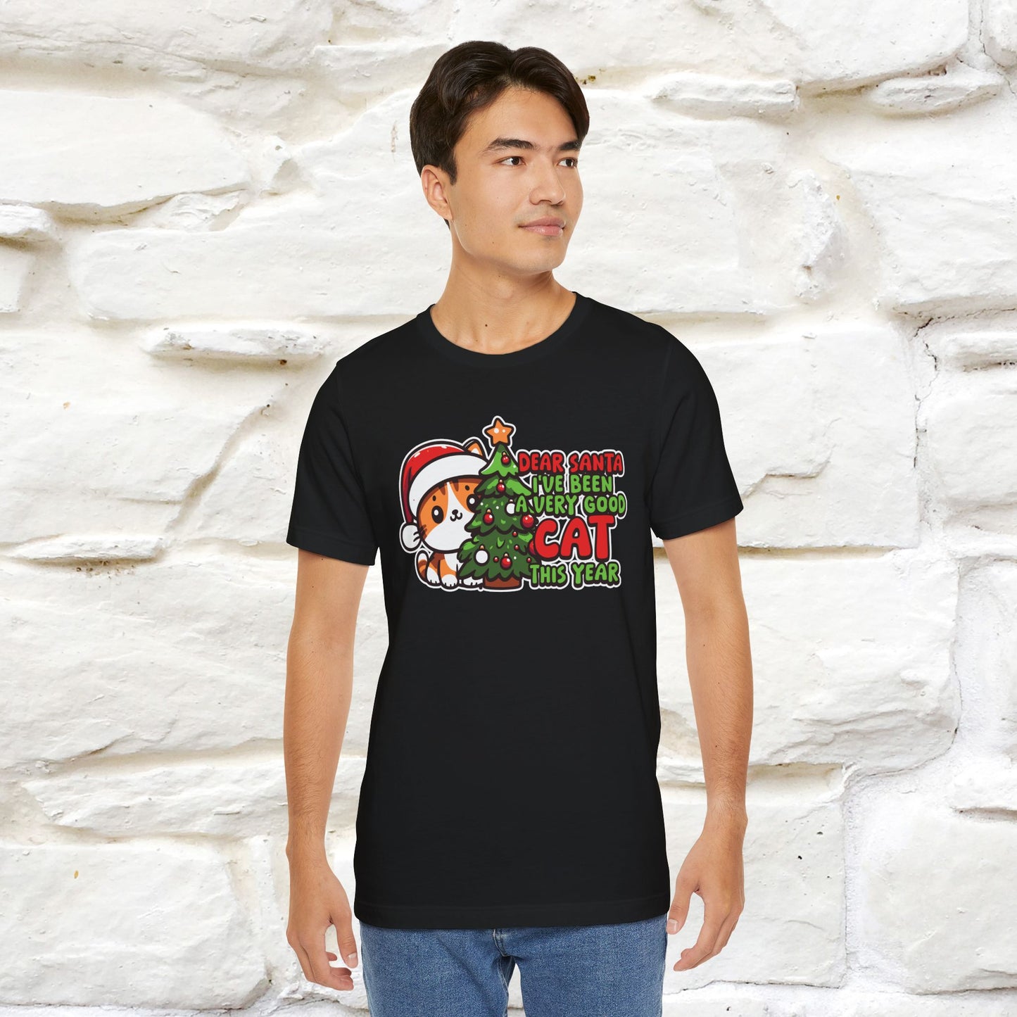 “Dear Santa, I'v Been a Very Good Cat..” | Cat T-Shirt | Nunu&Miao Studio