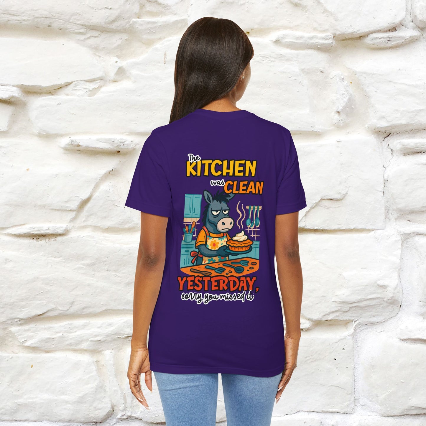 "The Kitchen Was Clean... " |Funny T-Shirt | Nunu&Miao Studio - Nunu&Miao Studio