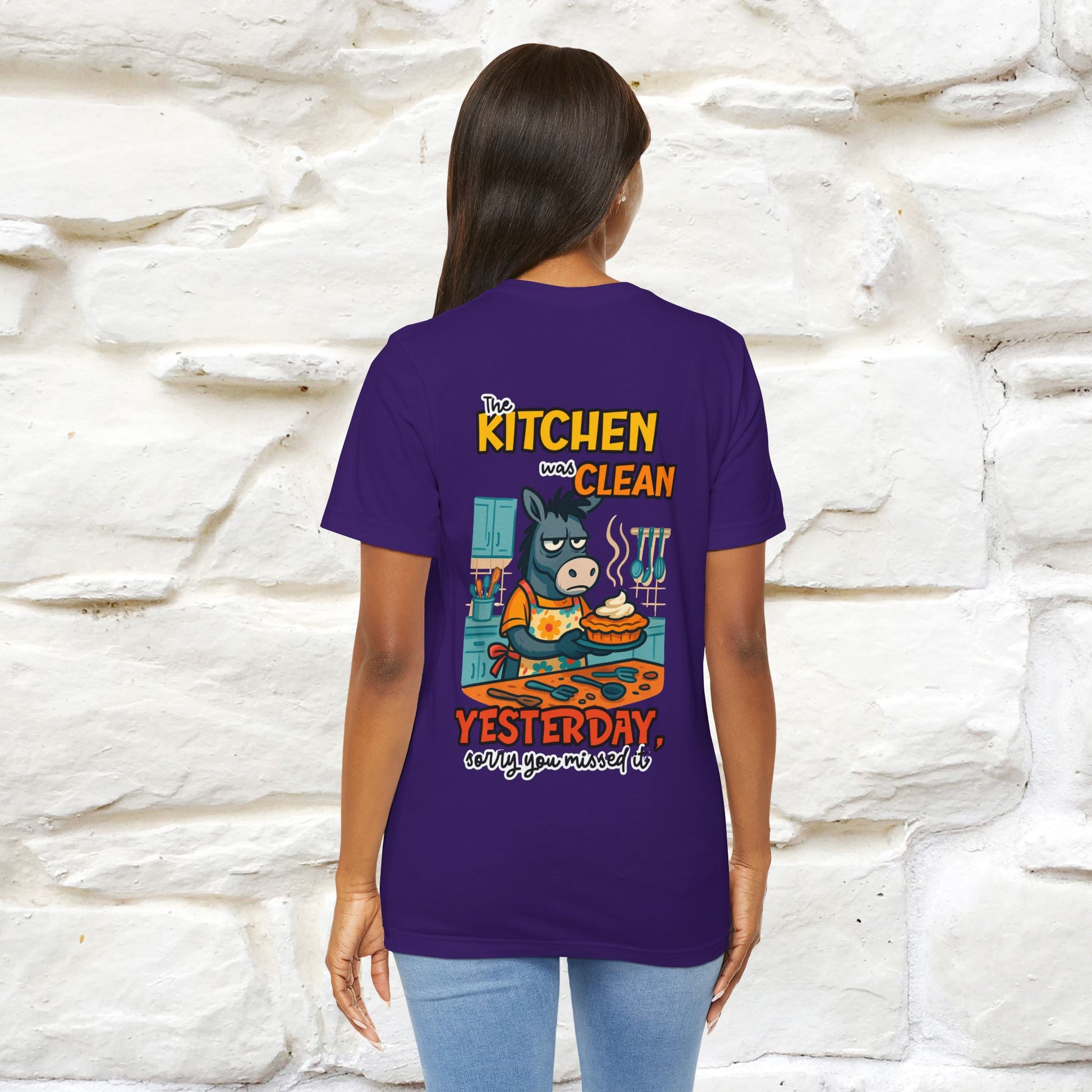 "The Kitchen Was Clean... " |Funny T-Shirt | Nunu&Miao Studio - Nunu&Miao Studio