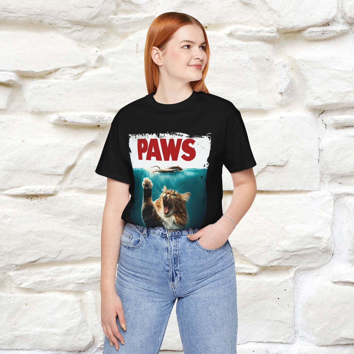 ''Paws'' Cat T-Shirt |  | Nunu&Miao Studio