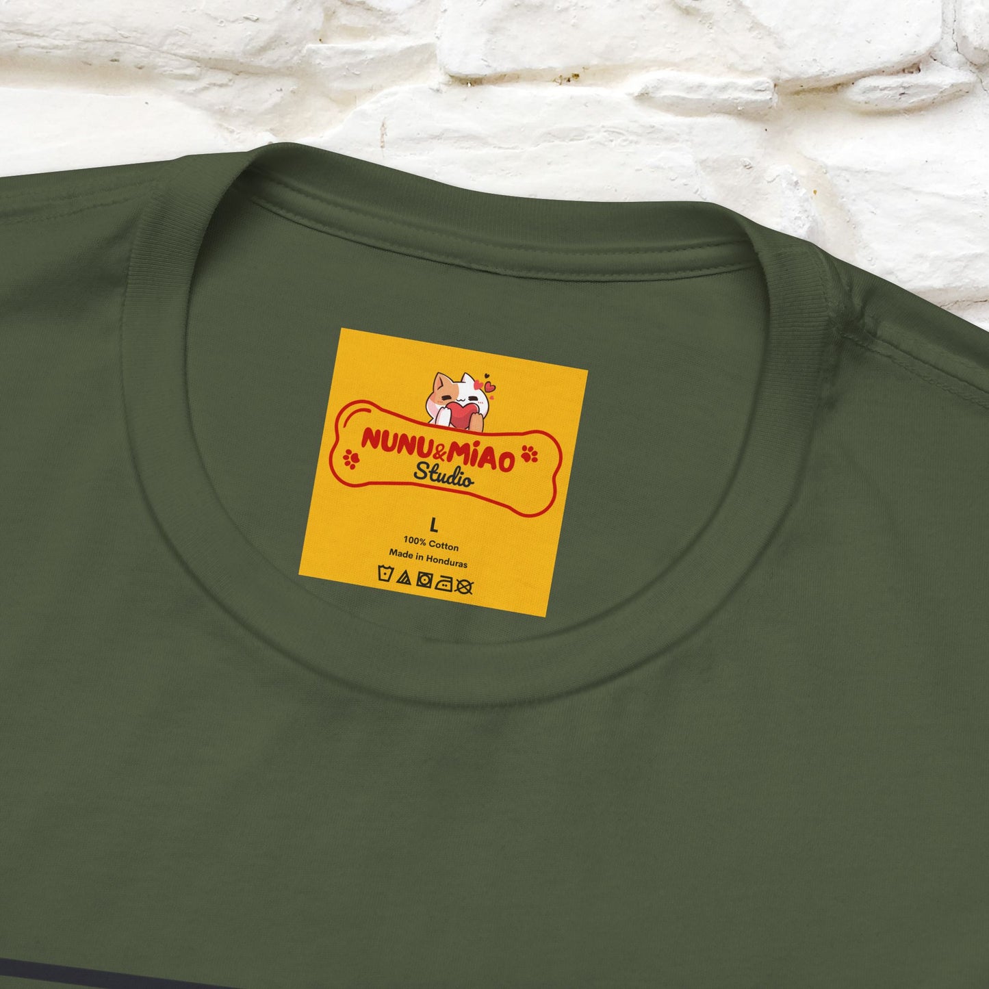 "Bad Cattitude" T-Shirt for Men & Women | 100% Cotton* - Nunu&Miao Studio
