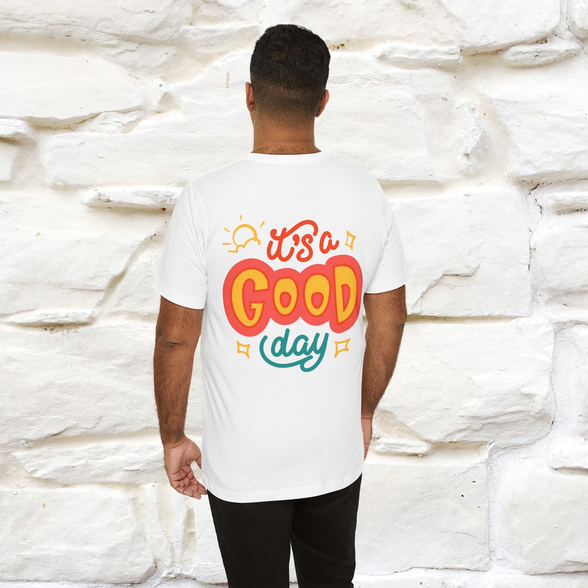 ""It's A Good Day" Cat T-Shirt| Front & Back Design | Nunu&Miao Studio - Nunu&Miao Studio