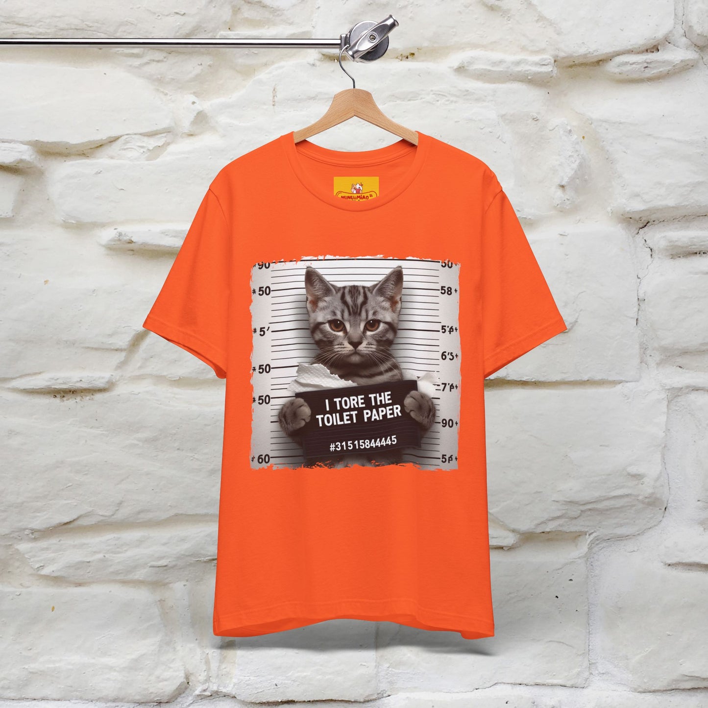 ''I Tore The Toilet Paper'' | Funny Cat T-Shirt | Nunu&Miao Studio - Nunu&Miao Studio