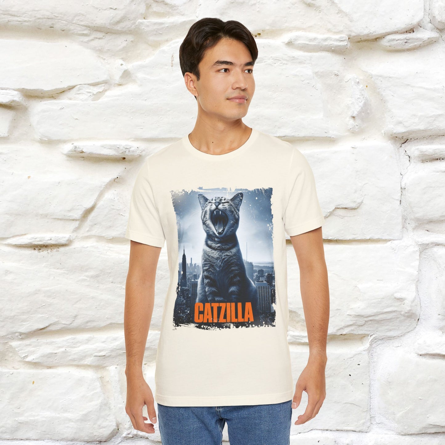 Catzilla T-Shirt | Cat T-Shirt | Nunu&Miao Studio - Nunu&Miao Studio