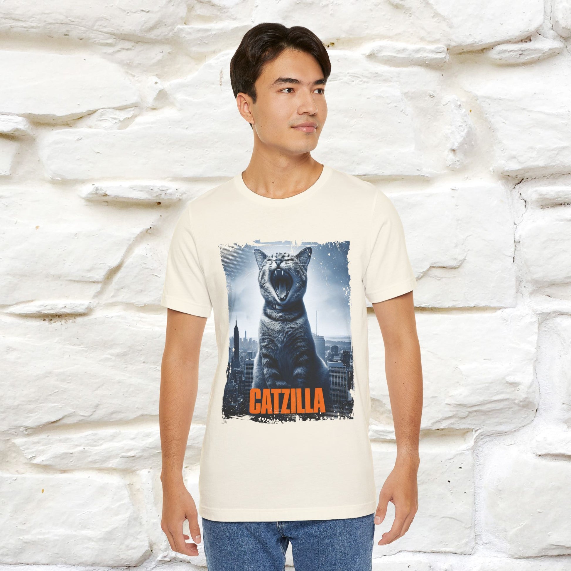 Catzilla T-Shirt | Cat T-Shirt | Nunu&Miao Studio - Nunu&Miao Studio