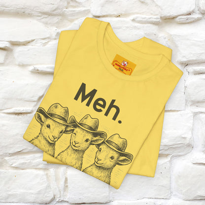"Meh" Cute T-shirt |Nunu&Miao Studio - Nunu&Miao Studio