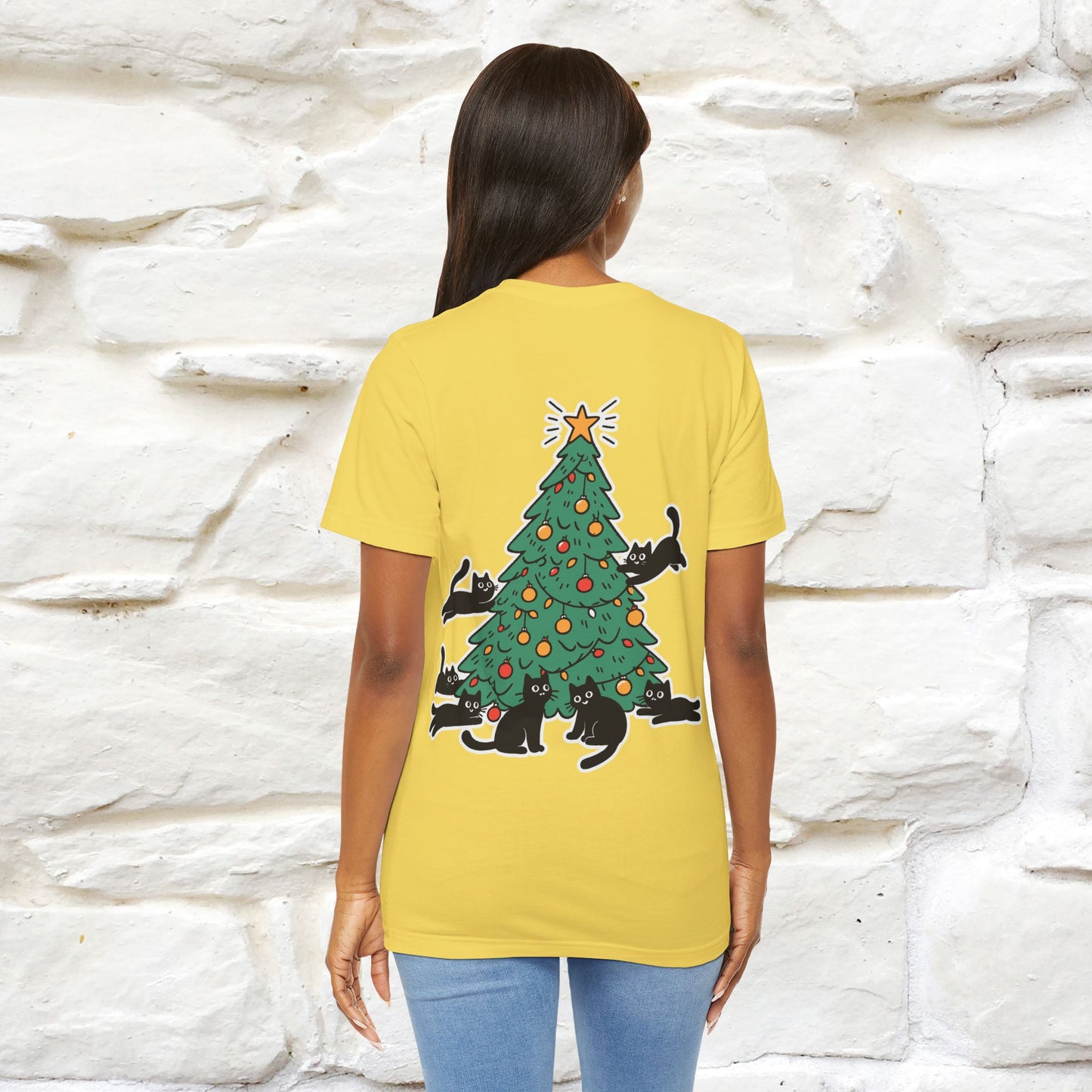 “Cat Christmas Tree” | Cat T-Shirt | Nunu&Miao Studio
