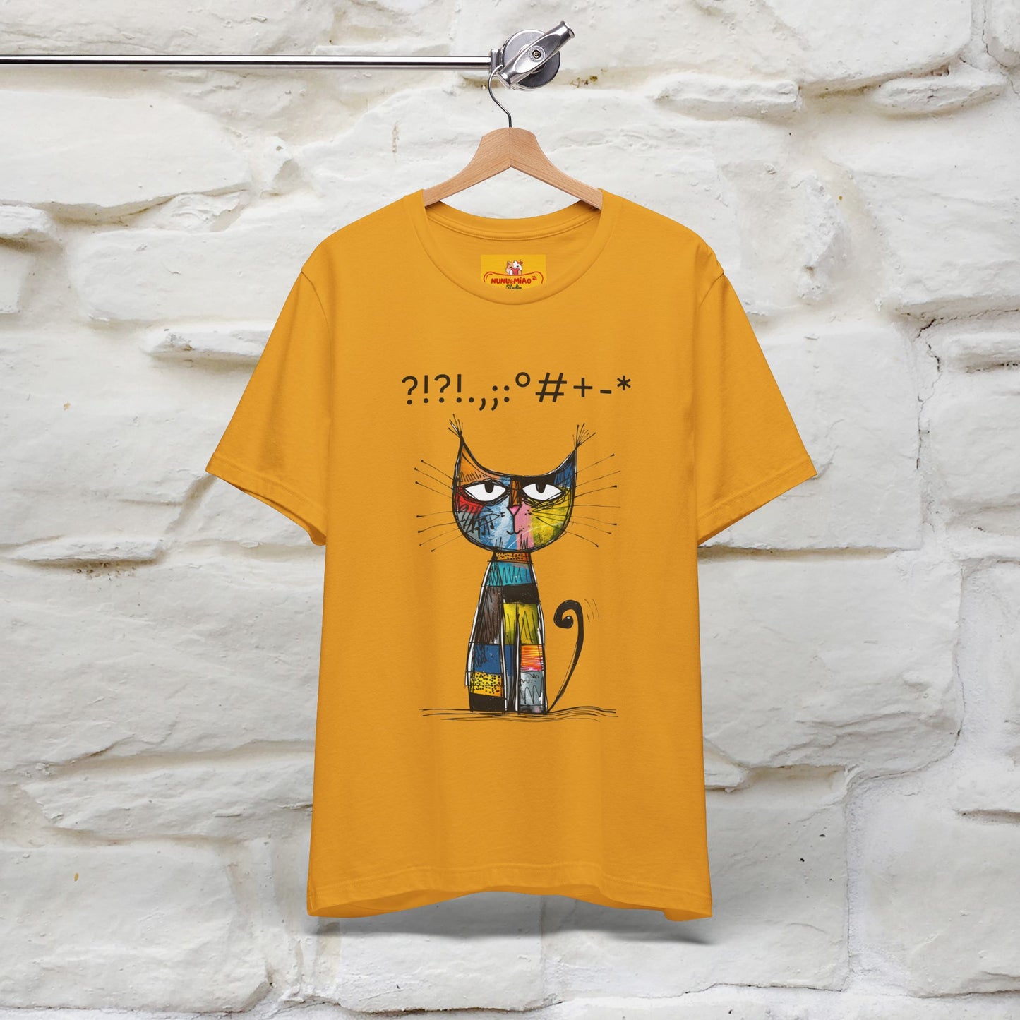 "Enigma" Cat T-shirt |Nunu&Miao Studio - Nunu&Miao Studio