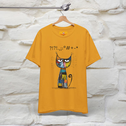 "Enigma" Cat T-shirt |Nunu&Miao Studio - Nunu&Miao Studio