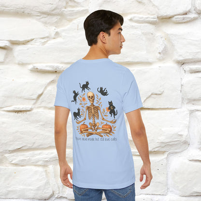 "You're Dead Inside But Still Love Cats " Halloween Cat T-shirt |Nunu&Miao Studio - Nunu&Miao Studio