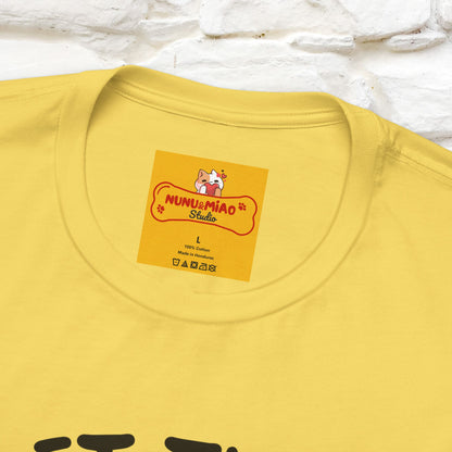 "Let That Sh*t Go" Cat T-shirt |Nunu&Miao Studio - Nunu&Miao Studio