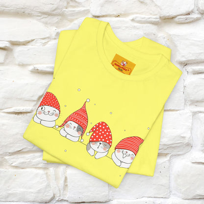 ''Christmas Cute'' |Cats T-shirt | Nunu&Miao Studio - Nunu&Miao Studio