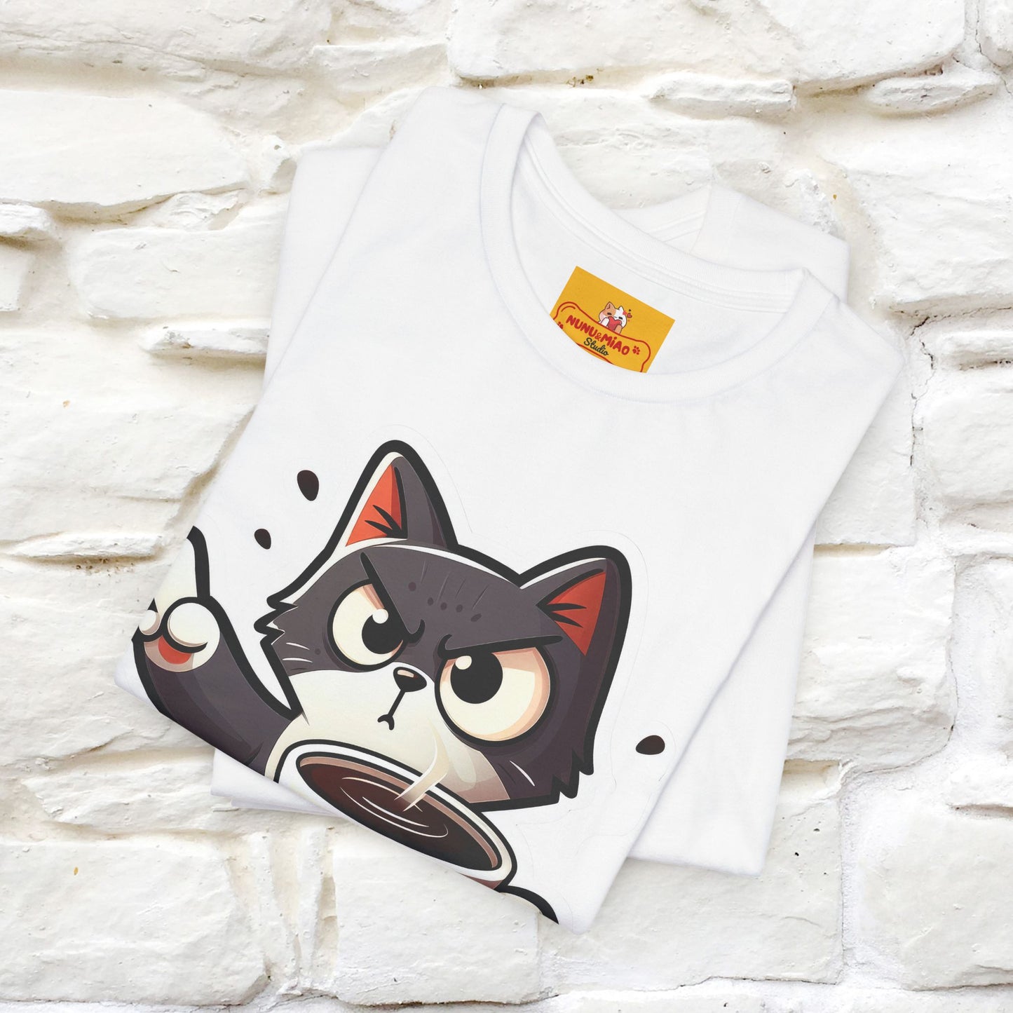 ''What !'' | Cat T-Shirt  | Nunu&Miao Studio - Nunu&Miao Studio