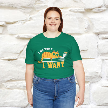 "I Do What I Want" Cat T-Shirt | Nunu & Miao Studio - Nunu&Miao Studio