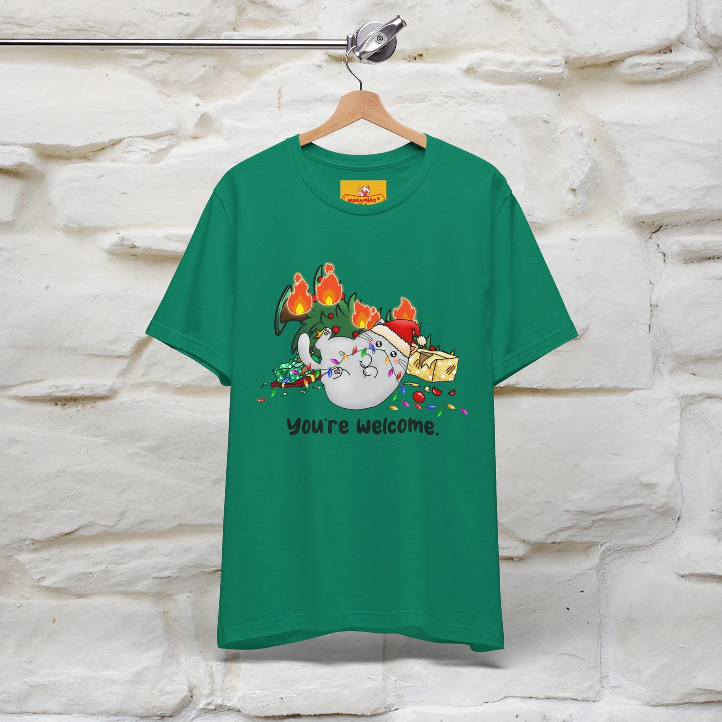 You're Welcome | Sarcastic Cat Christmas Shirt  |Nunu&Miao Studio - Nunu&Miao Studio