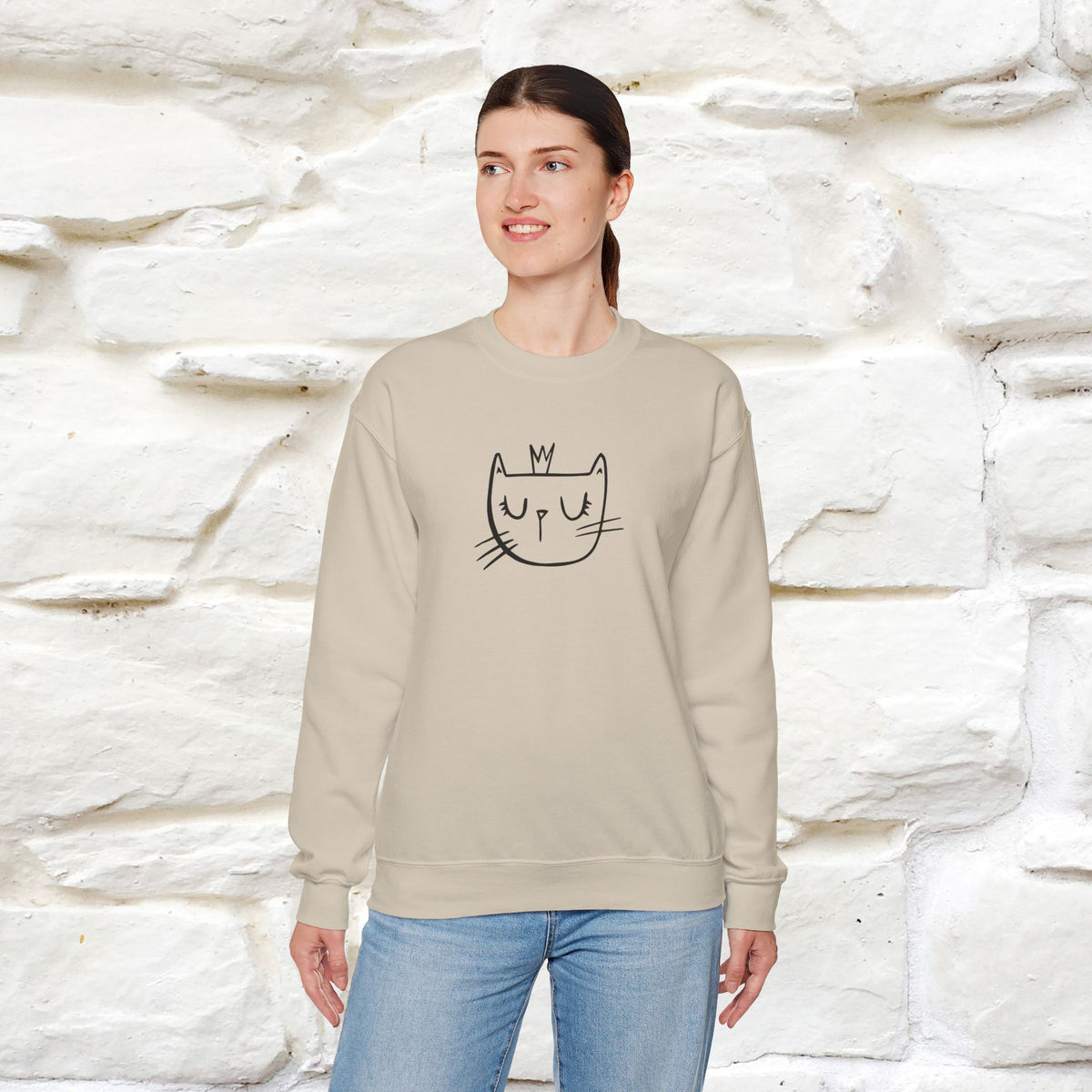 ''When I realize men are...'' | Cute Cat Sweatshirt | Nunu&Miao Studio