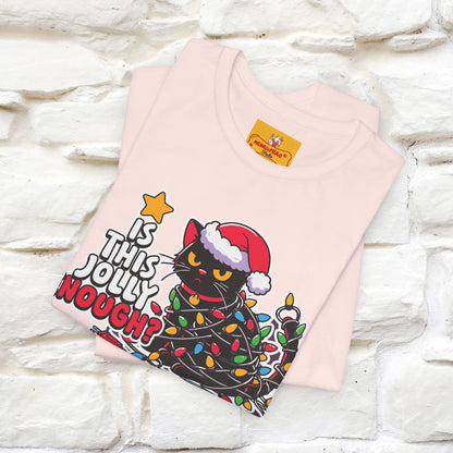 “Is This Jolly Enough?” | Cat T-Shirt | Nunu&Miao Studio