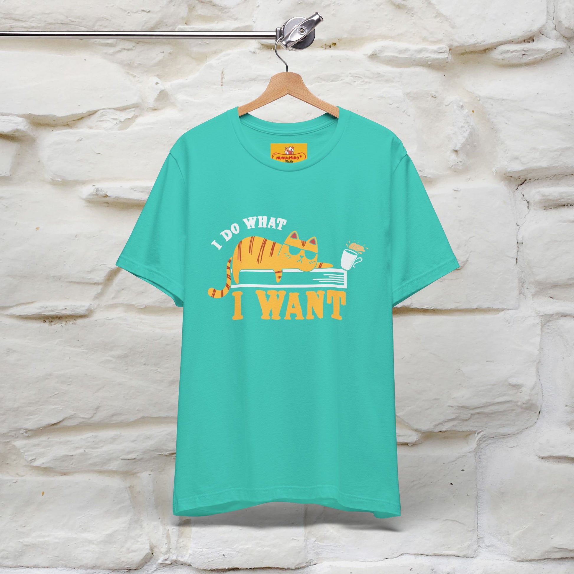 "I Do What I Want" Cat T-Shirt | Nunu & Miao Studio - Nunu&Miao Studio